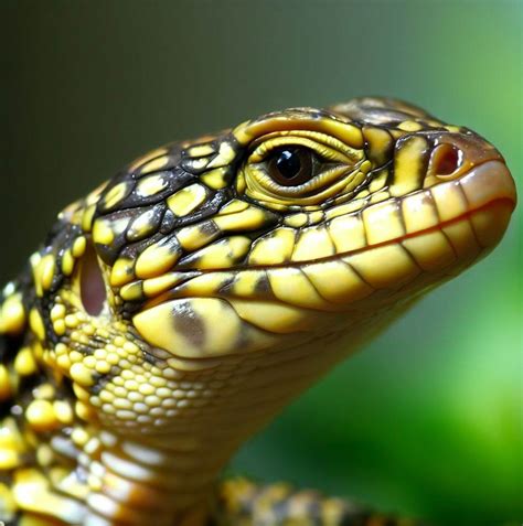 black and yellow spotted lizard|Yellow Spotted Lizards: Facts, Habitat, and Venom.